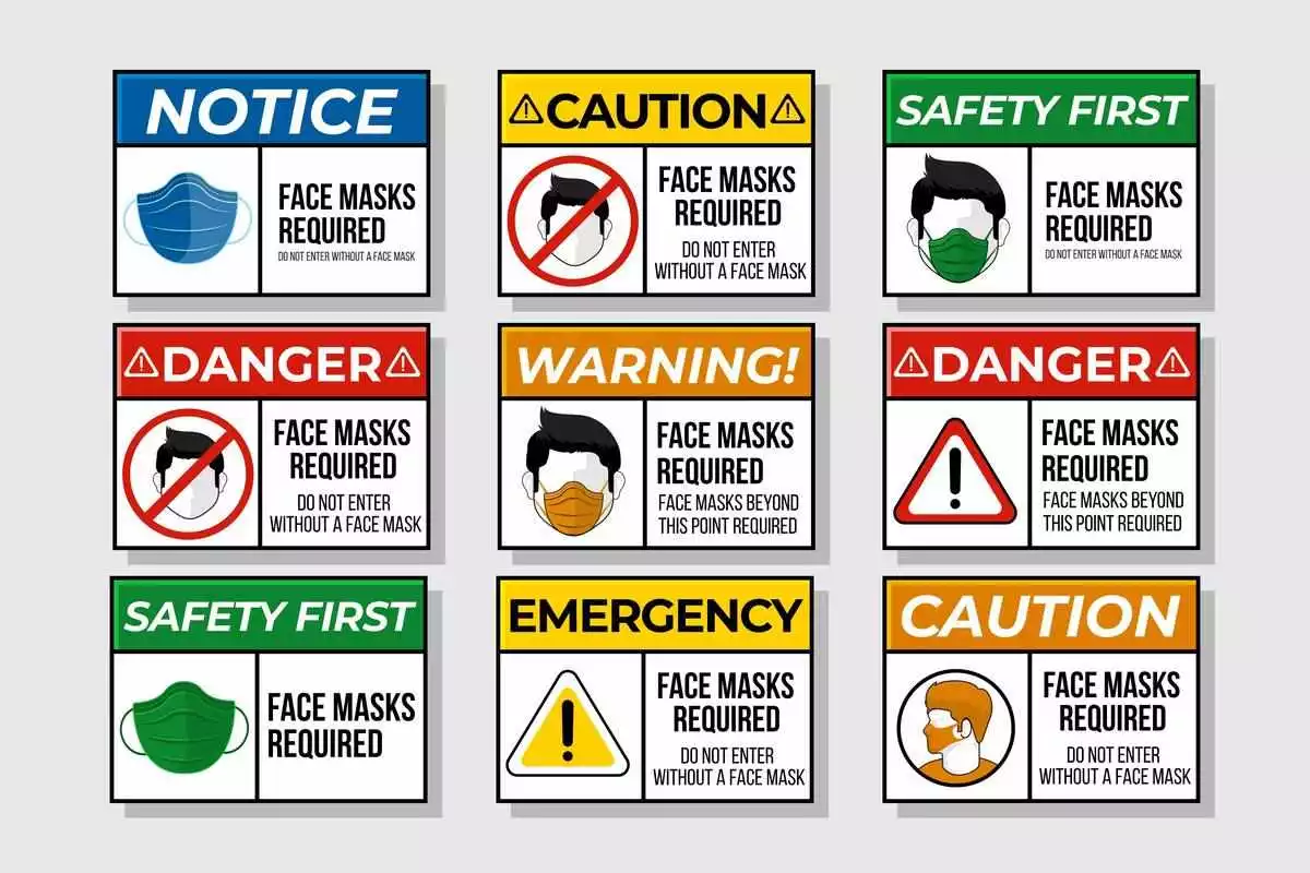contoh safety sign dalam bentuk animasi