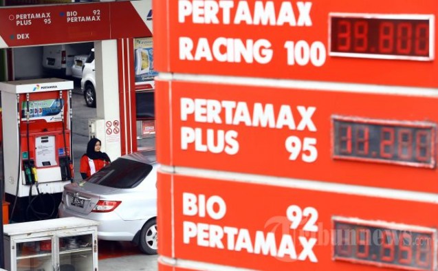 Foto harga pertamax racing 100