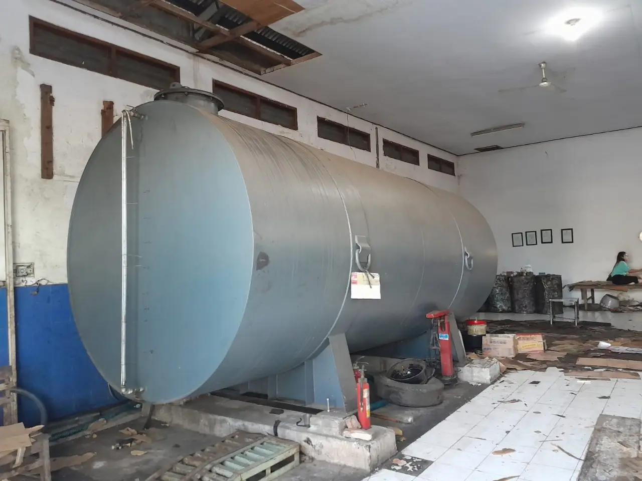 tangki solar bekas ukuran 20000 liter di Bali