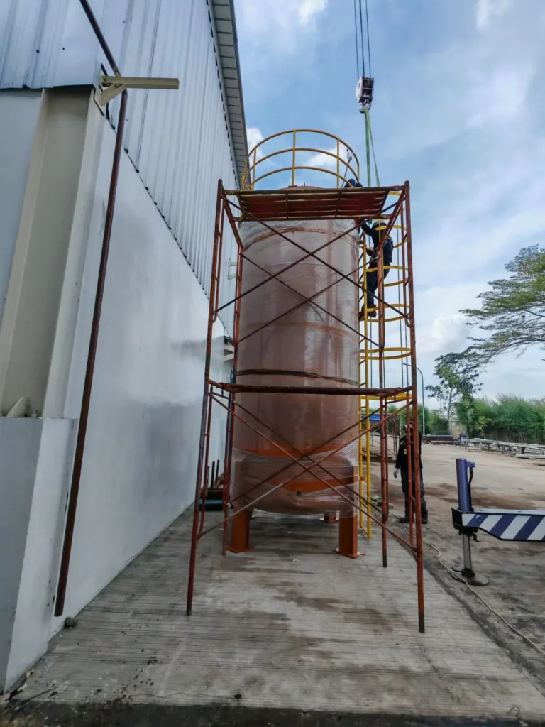 tangki solar tutup cembung 12000 liter